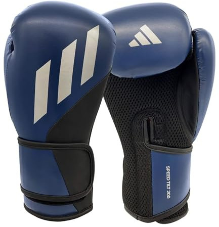 adidas Unisex Tlt200 Boxing Gloves Blue 12oz
