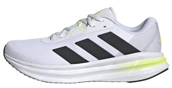 adidas Galaxy 7 Running Shoes, Zapatillas Hombre, FTWR White Core Black Solar Slime, 39 1/3 EU