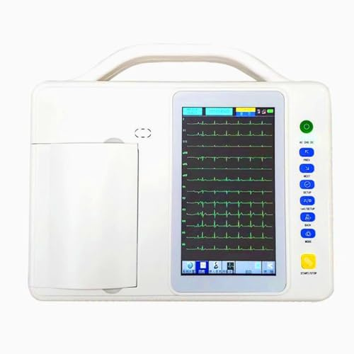 LTdlhFk ECG De 3 Canales, Monitor Dinámico Portátil De 12 Derivaciones, Pantalla Táctil De 7 Pulgadas, Análisis Y Exportación De Datos Automáticos, Rango Frecuencia Cardíaca De 30 a 300 Lpm