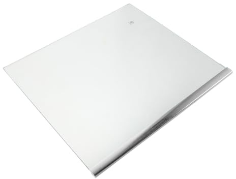 ORFOFE Mensola in Vetro Temperato per Frigorifero Ripiano Trasparente per Contenitori Alimentari Separatore per e Freezer