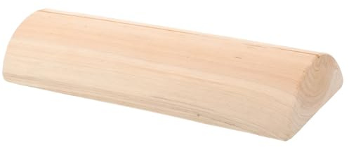 NihaoWXM Reposacabezas De Madera para Sauna 1 Almohada Cervical de Madera for Soporte, Masaje, Sauna, Espalda