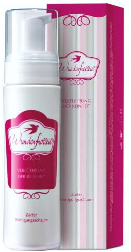 WUNDERFROLLEIN Verführung der Reinheit - Zarter Reinigungsschaum | Für alle Hauttypen geeignet | Sanft aber sehr gründlich | entfernt sogar Augen-Make-up