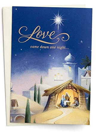 Love Came Down One Night - 50 Christmas Boxed Cards - King James Version