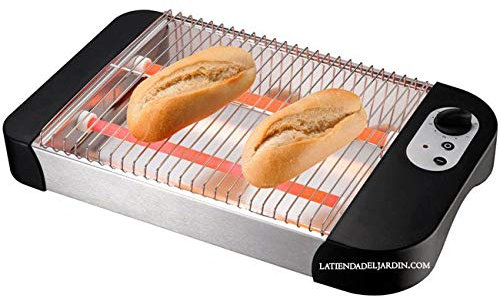 Suinga TOSTADOR PLANO con 6 niveles de temperatura. Superficie de tostado de 20 x 25 cm. Potencia 600 W