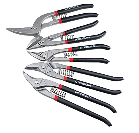 DAKL Allround BlechscherensatzeXtrem, Dachdecker, Klempner, Spengler