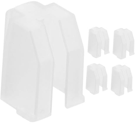 JOINPAYA Copri Puntina del Giradischi in Plastica 5 Pezzi, Protezione Leggera per Ago e Stilo del Giradischi, Accessorio per Appassionati di Vinili