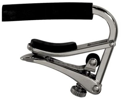 Shubb C1 Standard Acoustic Guitar Capo – Polished Nickel