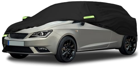 Telo Copriauto Sostituzione per SEAT Ibiza 2008-2023, Copertura Auto Protettiva Dell'auto, Telone per Auto Garage Completo Impermeabile Strisce Riflettenti Completo PE