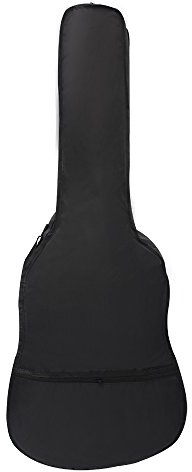 NSXAYIWE 38 Guitar Case, Oxford Cloth Shoulder Gig Bag with Pocket for Acoustic Classical Guitars, Adjustable Strap Lightweight Guitar Soft Case for Musicians