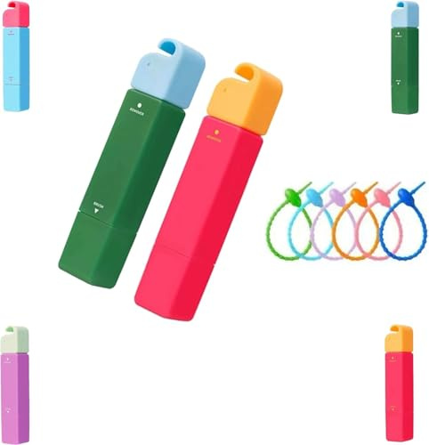 HYBMRQVD Quitamanchas Elephant Kiss, Barras de Doble Cabezal para Tratamiento instantáneo, Elimina Manchas difíciles y es Seguro para Telas, Limpiador de Telas en Formato de Viaje