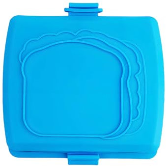 Uhngw Tostapane per microonde, griglia per sandwich a microonde, piatti antiaderenti, per cucinare snack, studenti universitari sul posto di lavoro, dormitorio, casa, formaggio alla griglia e