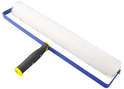 Nsaroche Herramienta autonivelante con púas de 50 cm con púas de 13 mm. Ligera, fácil de instalar, robusta y multiusos. Rodillo de ventilación de repuesto.