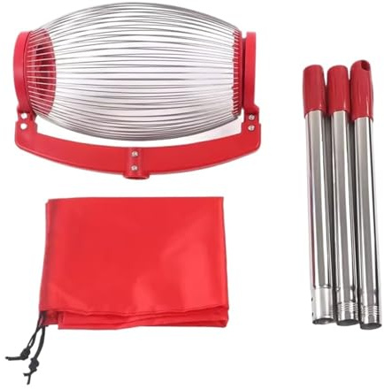 Labor-Saving Roller Adjustable Nut Gatherer with Long Handle,Compatible for Pecan Walnuts Chestnuts Harvesters Picker