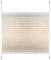 S SIENOC Plissee Klemmfix Fenster Plissee Rollo Sonnenschutz Ohne Bohren Rollo Fenster & Türen inkl. Zubehör (Beige, 45x100 cm)