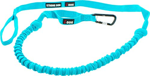Longe Opale Gamme ALM Coloris Bleu cani Cross, cani Rando, cani Jogging, cani Trail, Utilisation Intense Sportive ou Loisirs, I-dog est Une Marque Française. (Long Strong Dog, 240)