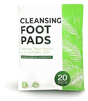 Cerotti Detox Piedi, Detox Foot Patches Per Sollievo Dal Dolore Patch Elimina Tossine Detox Foot Pads Dimagranti, Può Alleviare Lo Stress, Migliorare Il Sonno, 20PCS