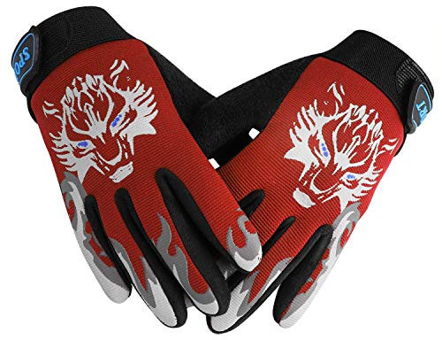 Kinder Winter Kinder Handschuhe Warme Thermo Fleece Fahrradhandschuh Kids Outdoor Sport Thermohandschuhe MTB Radhandschuhe Rennhandschuhe Laufhandschuhe Wasserdicht Anti-Rutsch Touch Screen Handschuhe