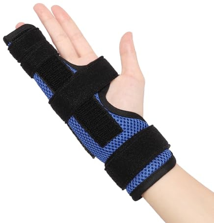 YiYame fingerskena litet finger, skena litet finger, fingerskena ringfinger, fingerortos för brutna fingrar, avdragsringfingrar, mellanhandspår, fingerskena höger eller vänster, M
