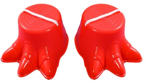 Stelzen für Kinder, Stelzen für Kinder | Gehstelzen für große Füße 2 Stück, klassisches Picknick-Spielset auf ausgewogenen Stelzen, rutschfestes Spielzeug für Passbecher