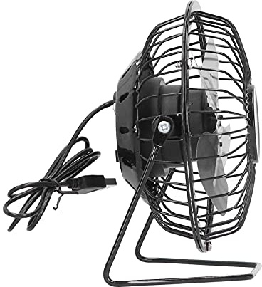 HUSHUI Solpanelsfläkt Bärbar USB Utomhuskylningsenhet för Camping och Resor, 136x110 Mm Polykisel