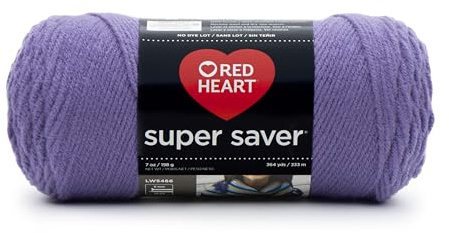 RED Heart Super Saver Yarn, Lavender
