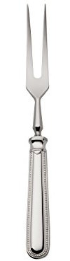 Robbe & Berking Tenedor para trinchar Französisch-Perl (Chapado Macizo en Plata con 150 g)