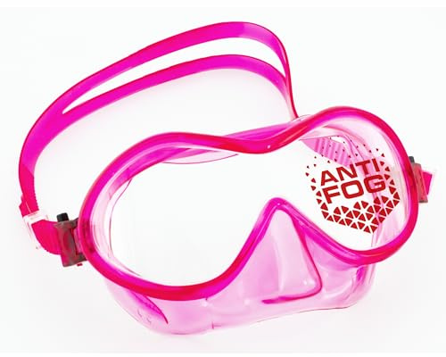 SEAC Baby Baia barn, dykmask för barn från 3 till 8 år, perfekt för snorkling och lekande i vattnet