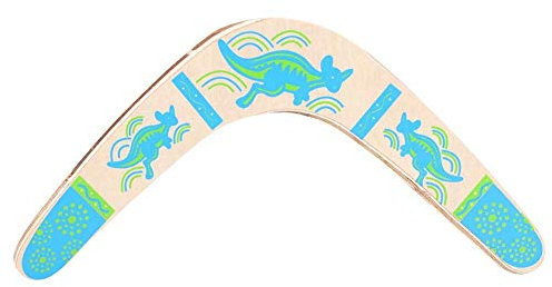 Boomerang Wooden V Shaped Zurückkehren Sports Spielzeug für Spielgeräte