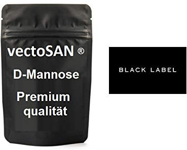 450 g D-Mannose vectoSAN Black Label Premium aus Birke, 100% vegan/OHNE Zusatzstoffe