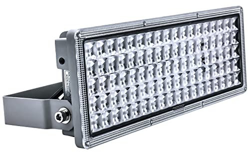 POWFUL 100W LED Strahler Flutlichter LED Flutlicht Außen 10000lm Superhelle Fluter 6500K IP67 Wasserfest Außenstrahler für Rasenflächen Hinterhof…