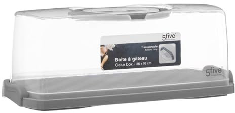 FIVE 5 simply smart Boîte à cake 33 x 16 cm plastique