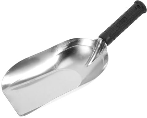 FONDOTIN Pala Da Giardino in Acciaio Inossidabile Medio Attrezzo Multifunzionale Per Trapianto e Scavo Leggera e Resistente Per Piantare Fioriture e Lavori Di Giardinaggio