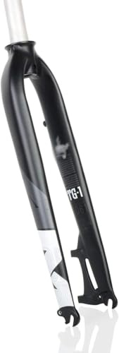 CUCKQUIC Cykling aluminium styv gaffel, cykelgaffel, mountainbike främre gaffel + sportgaffel, för 26 27,5 29 tum MTB cykelgaffel cykeltillbehör 29