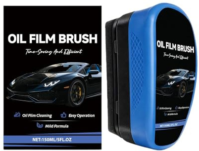 Rimozione strisce parabrezza – 150 ml serbatoio liquido ricaricabile, applicatore di rivestimento anti-appannamento, strumento per ripristinare una visione chiara | trattamento del vetro antipioggia