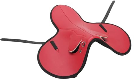OVAQUIXI Manta para Silla de Montar, Antideslizante, Amortiguadora y Cómoda, con Correas de Sujeción, para Equitación, Doma Clásica, Salto y competiciones.