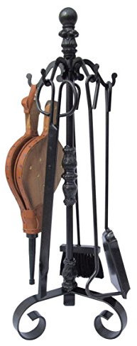 9310R180 - Juego Accesorios De Chimenea 5 Pie