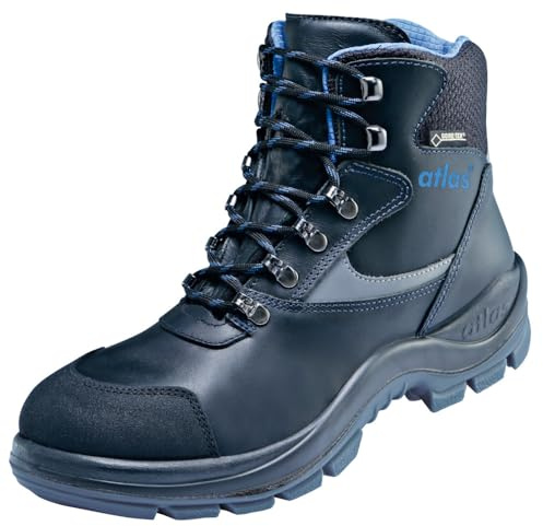 atlas Bottes de sécurité GTX 535 XP GoreTex - S3 - Noir - Largeur 12 - Taille 44 36012 S3 44 (équipement de protection, bottes de travail, chaussures polyvalentes)
