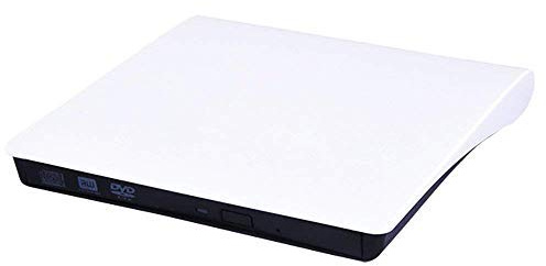 External Blu Ray DVD Drive Portable USB 3.0 CD 3D Blu-Ray Player Burner BD-ROM Reader for Mac, Windows 10, Laptop, PC (C, Red)