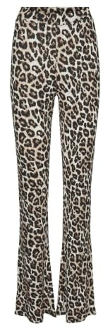 Noisy may Nmpasa Hw Pantalon évasé pour Femme BG Noos, Noir, S