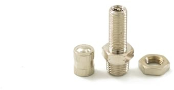 1/8 Male NPT to Schrader Valve - Used for Inflating Tires & Equipment, Manually Adjusting Air Suspension, Emergency Air Supply Lines, and Filling Portable Air Tanks
