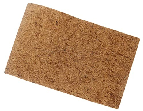 HEMOTON Tapis en Fibre Naturelle pour Reptiles Et Lézards, Revêtement Chauffant 60x40x1 Cm, Tapis De Terrarium pour Tortues Et Serpents, Accessoire D'habitat Reptile