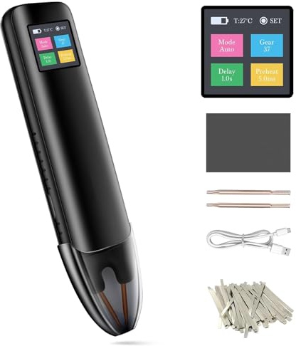 SURLABA punktsvetsmaskin för batterier, bärbar punktsvetsare 99 hastigheter, mini spot Welder 0,1–0,25 mm nickel/järn/rostfritt stål för gör-det-själv batteripaket