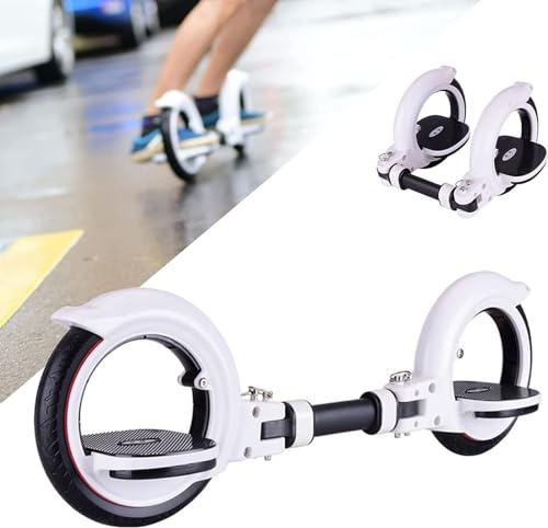 Boardless Skateboard with Double Wheel Roller for Beginners, PU Wheels for Kids and Adults, Perfect for Balance and Fun
