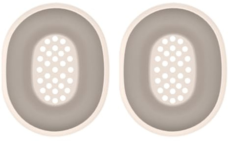 Cuscinetti auricolari in silicone coperture protettive antiurto antipolvere accessori per cuffie (1) cuscinetti auricolari in silicone