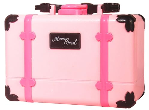 Yulokdwi Juego De Maquillaje Infantil - Juguetes para Juegos De Imitación - Estuche De Maquillaje para Niñas - para Juego Simulación Principiantes Interpretación Roles Cumpleaños y Sala Juegos