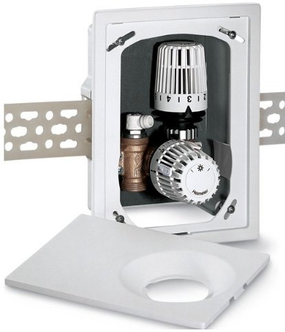 K-RTL Unterputz Multibox HEIMEIER, Rücklauftemperaturbegrenzer mit Thermostat