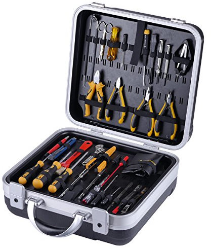 Bernstein Electronic Service-Koffer Handy mit 43 Werkzeugen 1500