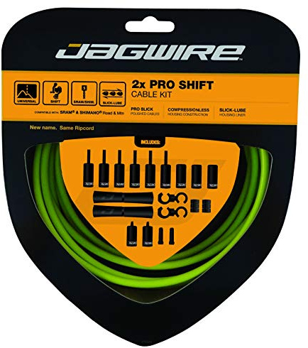 Kit JAGWIRE Cambio CTRA/MTB (SR/SH) Verde ORGANICO