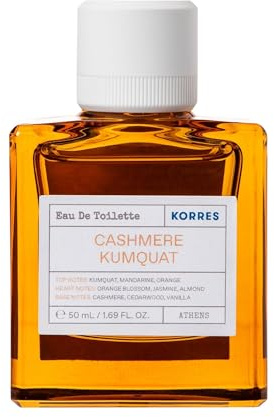 Korres Eau de Toilette för kvinnor, dermatologiskt testad & vegansk, 50 ml