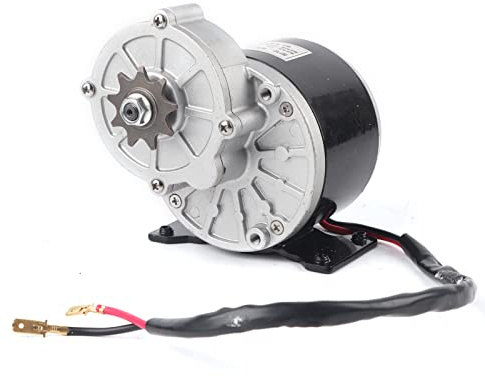 Chrees 12 V 250 W växelreduktion elektrisk motor med 9 tandade kedjehjul borstade likströmsmotorer växelreducerare för E cykelskoter